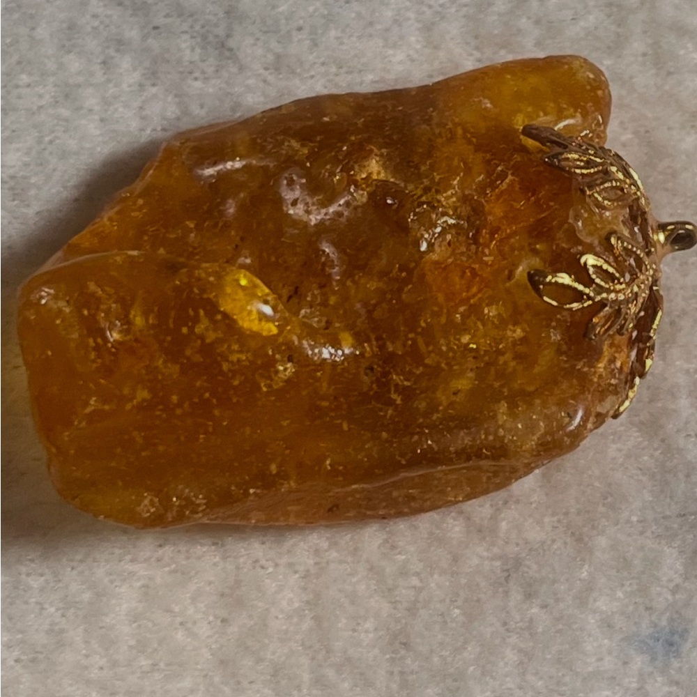 "Essence of Amber" pendant